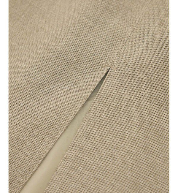 ROPE「リネンライク ポケット付きタイトスカート/イージーケア」|スカート|