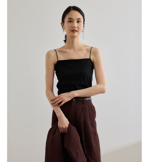 ROPE「【Lala Vie（ララヴィ）】別注カップ付きキャミソール/巾着付き」|キャミソール|