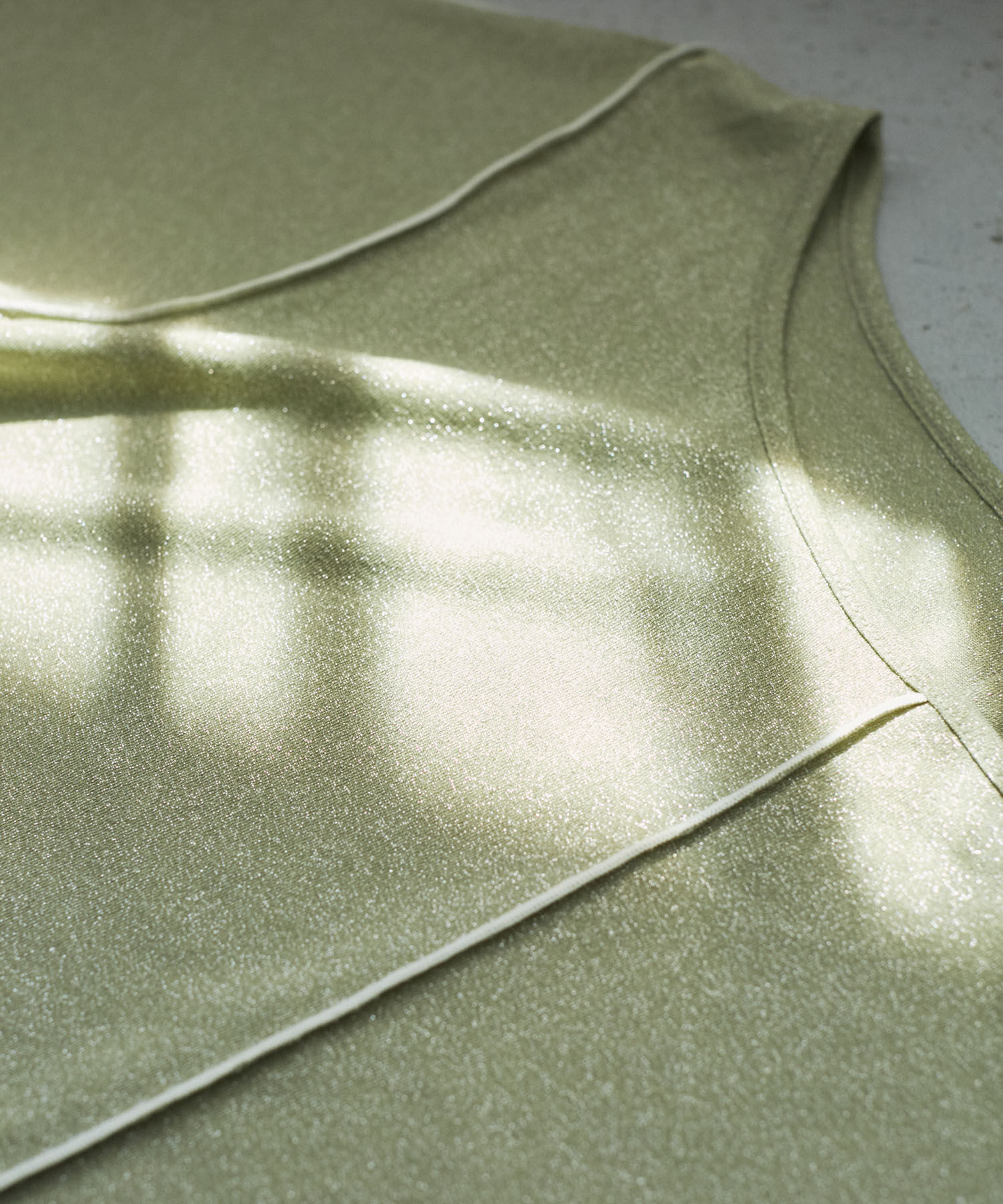 VIS「【洗える】ラメメローTシャツ」|Tシャツ・カットソー|