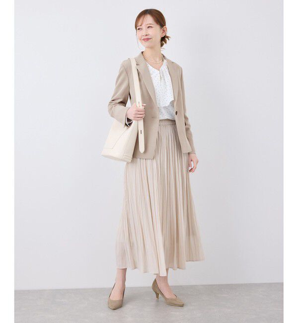 Rope&rsquo;Picnic「360&deg;ウルトラストレッチ テーラードジャケット/ UVカット・花粉ガード・セットアップ対応」|テーラードジャケット|