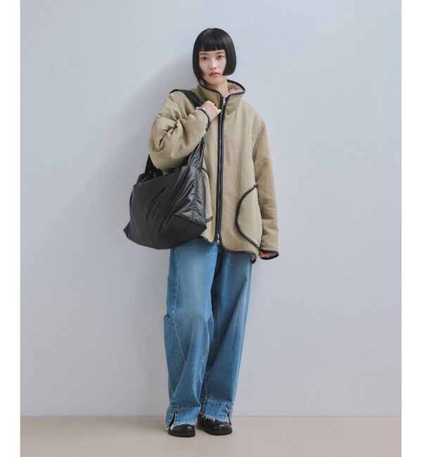 ADAM ET ROPE'「ボックスギャザーワンショルダーバッグ」|ショルダー・メッセンジャー|