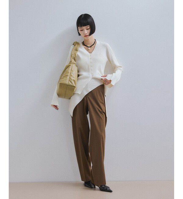 ADAM ET ROPE'「ボックスギャザーワンショルダーバッグ」|ショルダー・メッセンジャー|