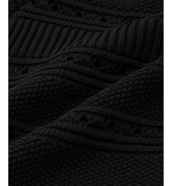 ADAM ET ROPE'「【WEB限定】mixパターンニットカーディガン」|カーディガン|