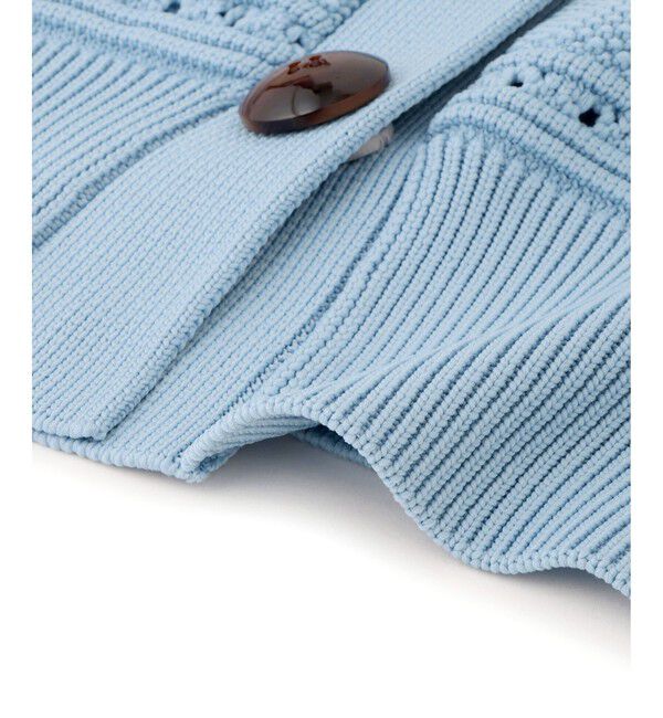 ADAM ET ROPE'「【WEB限定】mixパターンニットカーディガン」|カーディガン|