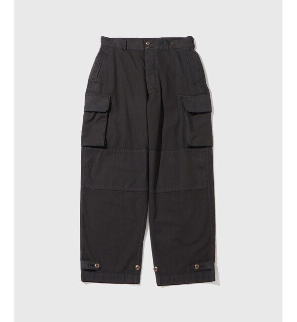 ADAM ET ROPE'「ヴィンテージライク M47 ワイドカーゴパンツ」|カーゴ|ブラック(01)