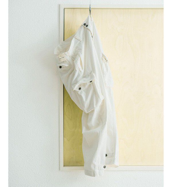 ADAM ET ROPE'「ヴィンテージライク M47 ワイドカーゴパンツ」|カーゴ|オフホワイト(15)