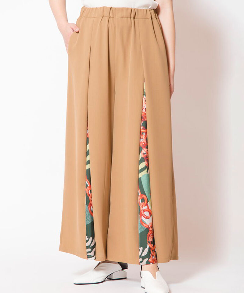  「切替タックパンツ」|その他|BEIGE