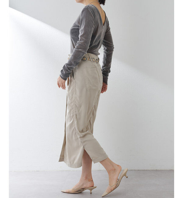  「フロッキーバックシャンカットソー」|Tシャツ・カットソー|