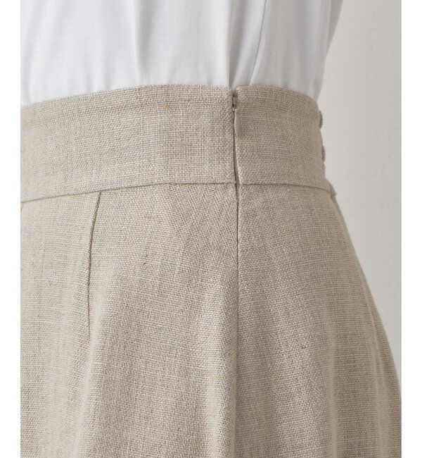 Drawing Numbers「【Drawing Numbers】ヘビーリネンフレアスカート」|スカート|