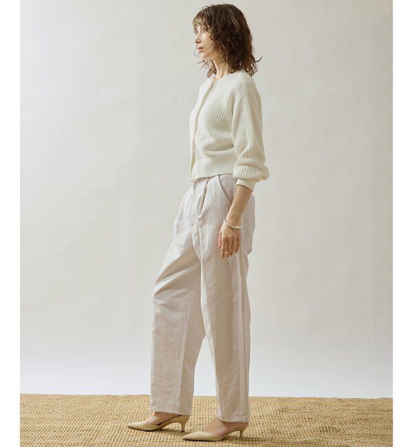 Drawing Numbers「【Drawing Numbers】コットンリネンデニムカーゴパンツ」|チノ|