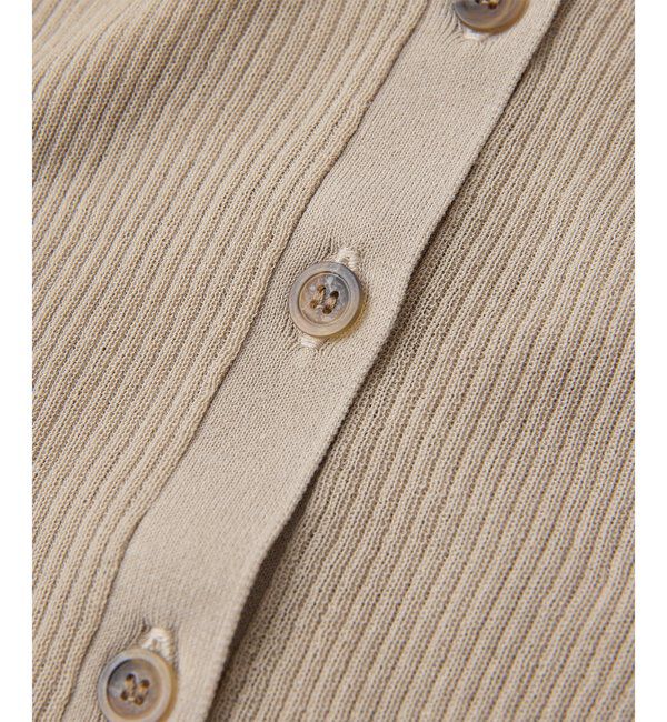  「シアーリブニットカーディガン」|ニット・セーター|