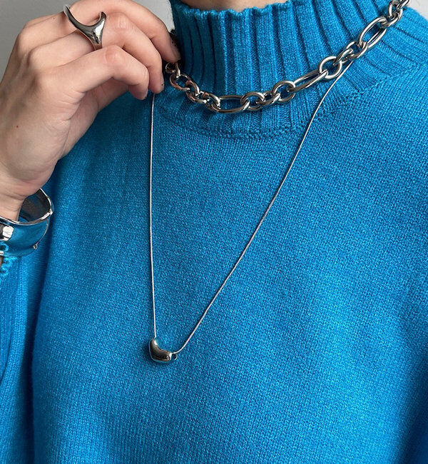  「ハートモチーフチェーンチョーカー」|ネックレス|