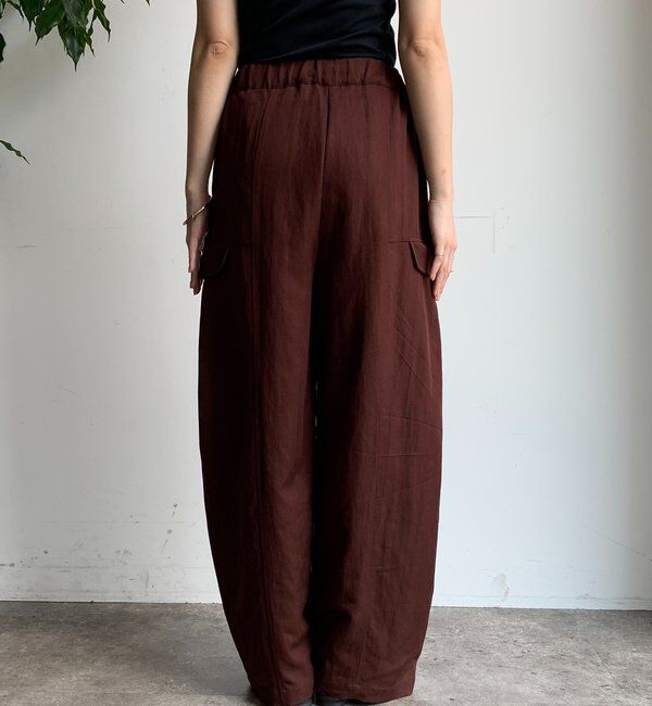  「【WEB限定】カーゴタックコクーンパンツ」|チノ|