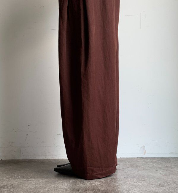  「【WEB限定】カーゴタックコクーンパンツ」|チノ|