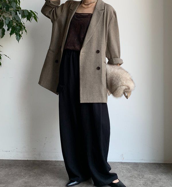  「【WEB限定】カーゴタックコクーンパンツ」|チノ|