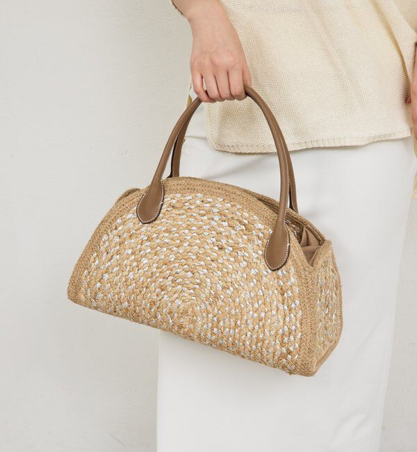  「【Jhuri Shate】ハーフサークルバッグ/S」|トートバッグ|