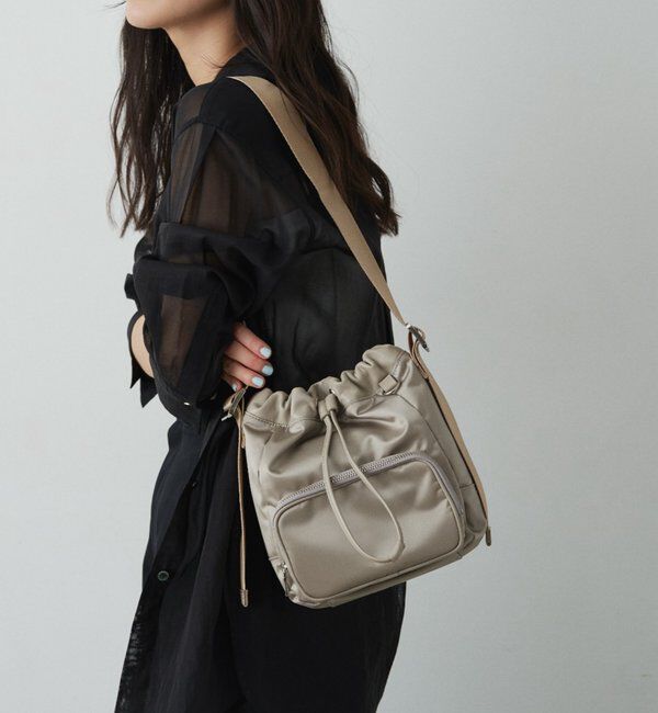  「《インフルエンサースタッフ企画》マルチショルダーバッグ」|ショルダー・メッセンジャー|グレー