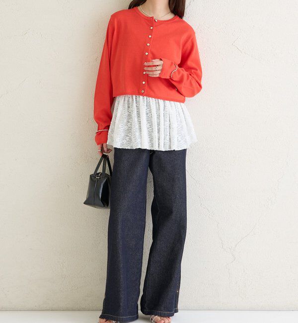  「デイリーショートカーディガン」|カーディガン|