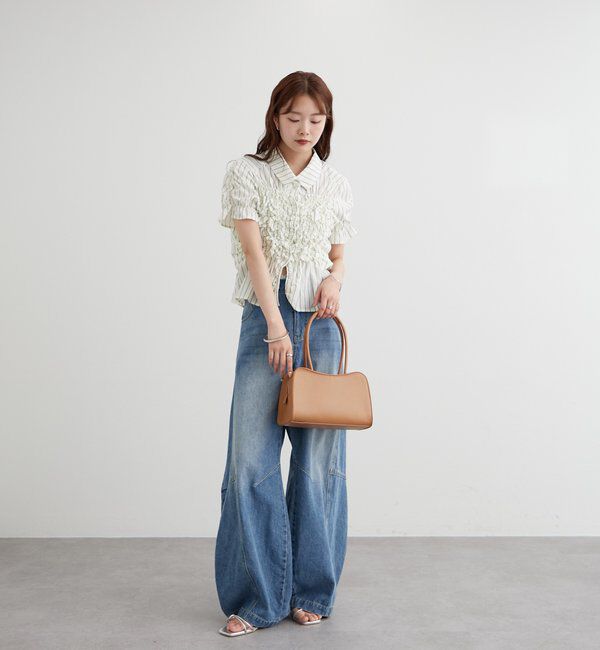  「WハンドルモチーフBAG」|トートバッグ|