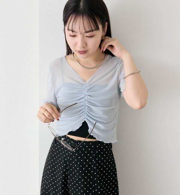  「シャーリングチュールT」|Tシャツ・カットソー|