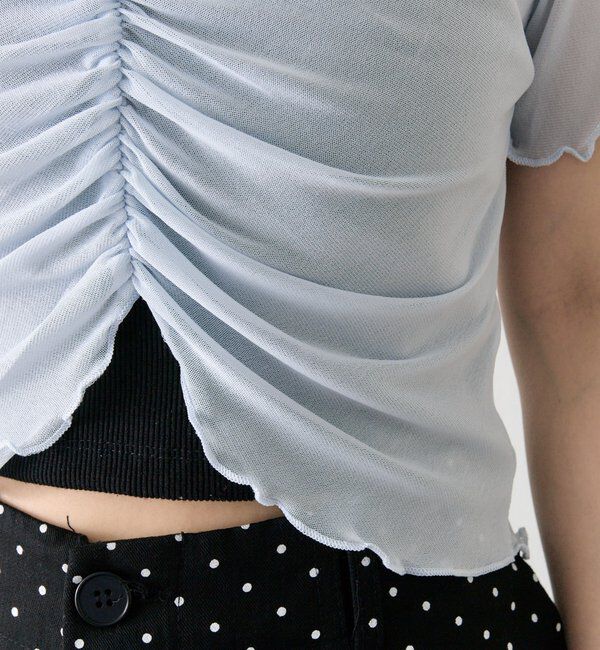  「シャーリングチュールT」|Tシャツ・カットソー|