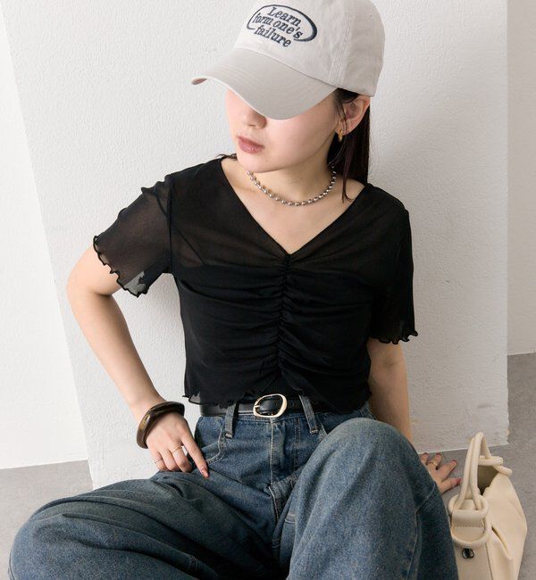  「シャーリングチュールT」|Tシャツ・カットソー|