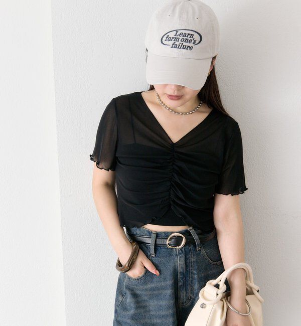  「シャーリングチュールT」|Tシャツ・カットソー|