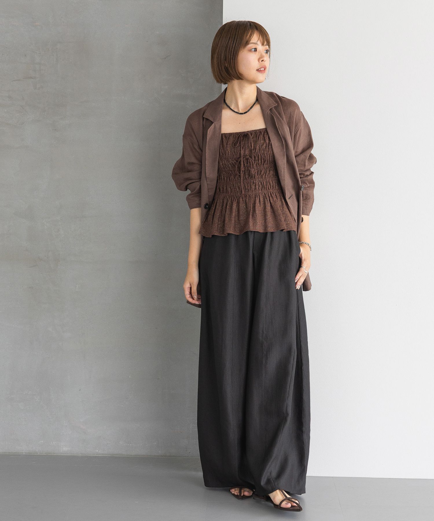 A part by 「サテンバルーンイージーパンツ」|その他|