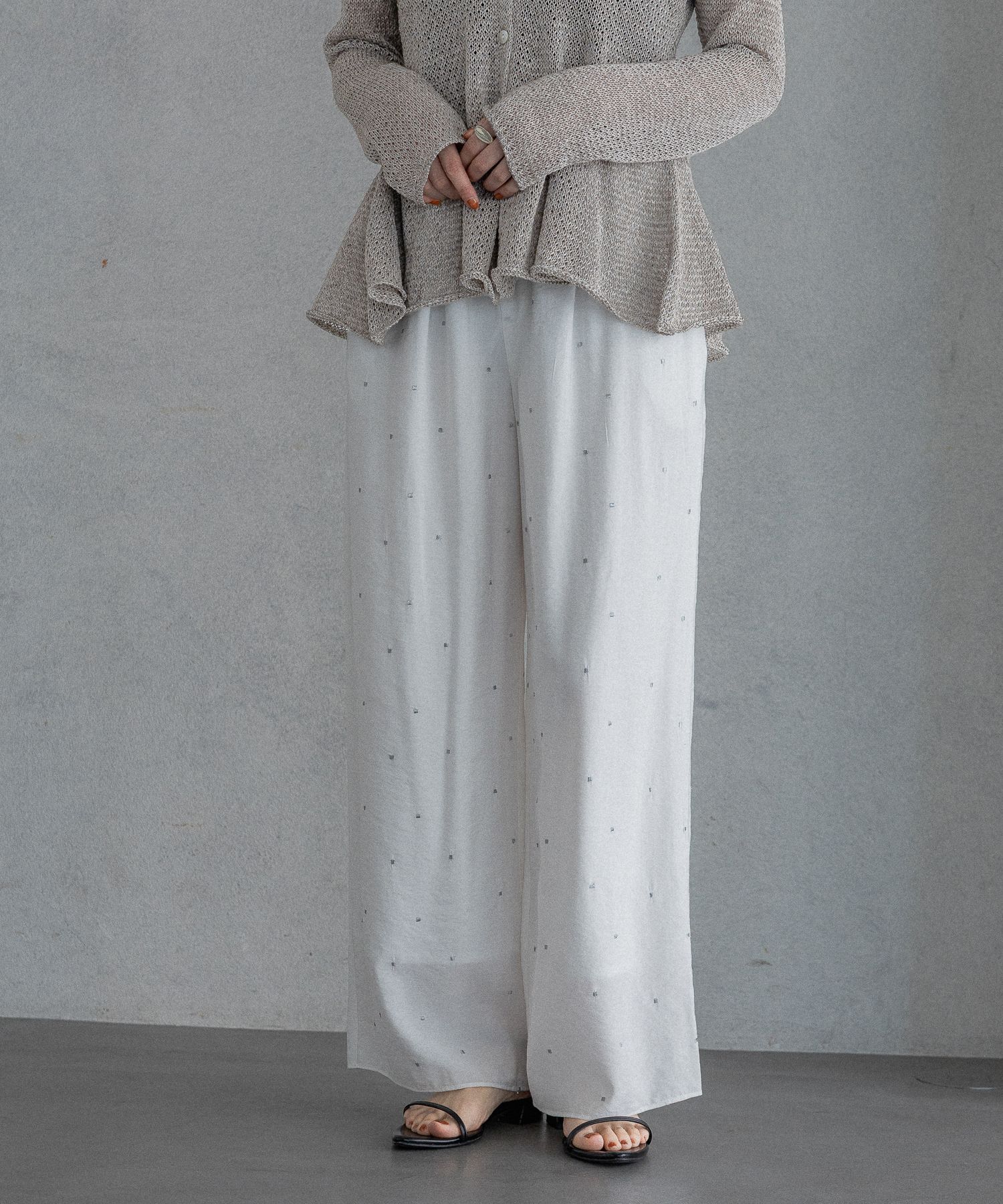 A part by 「ドットシシュウストレートパンツ」|その他|