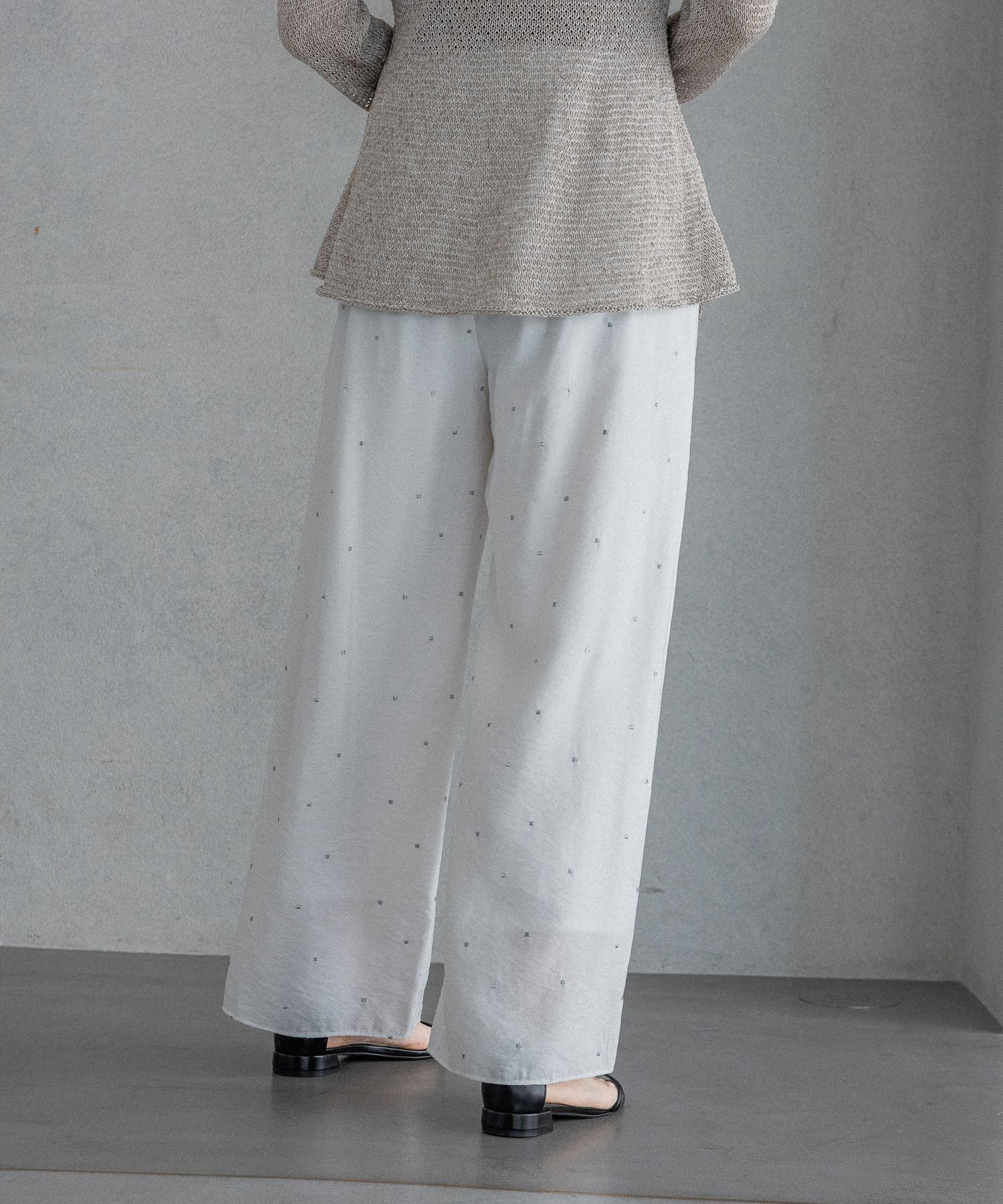 A part by 「ドットシシュウストレートパンツ」|その他|