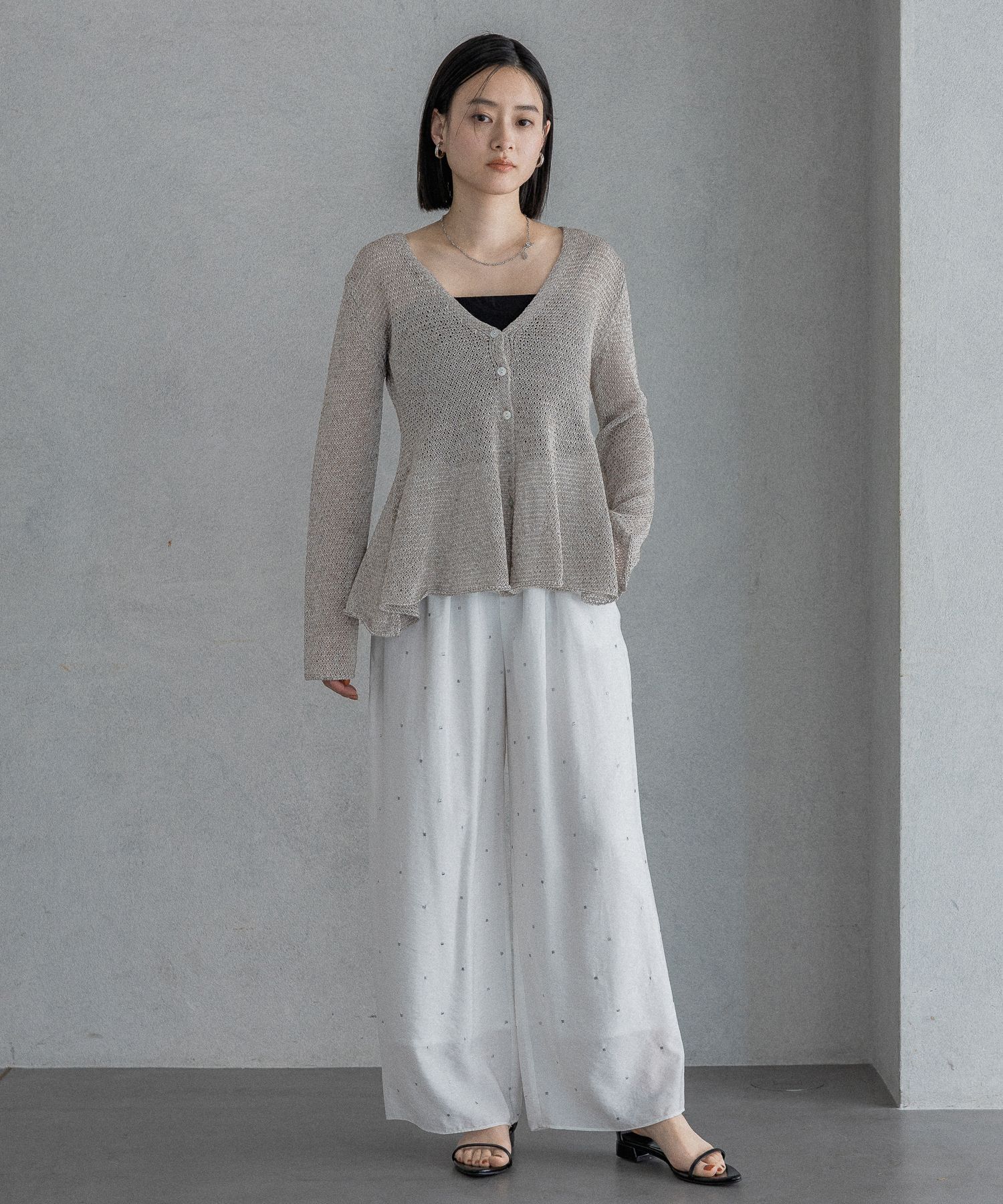 A part by 「ドットシシュウストレートパンツ」|その他|