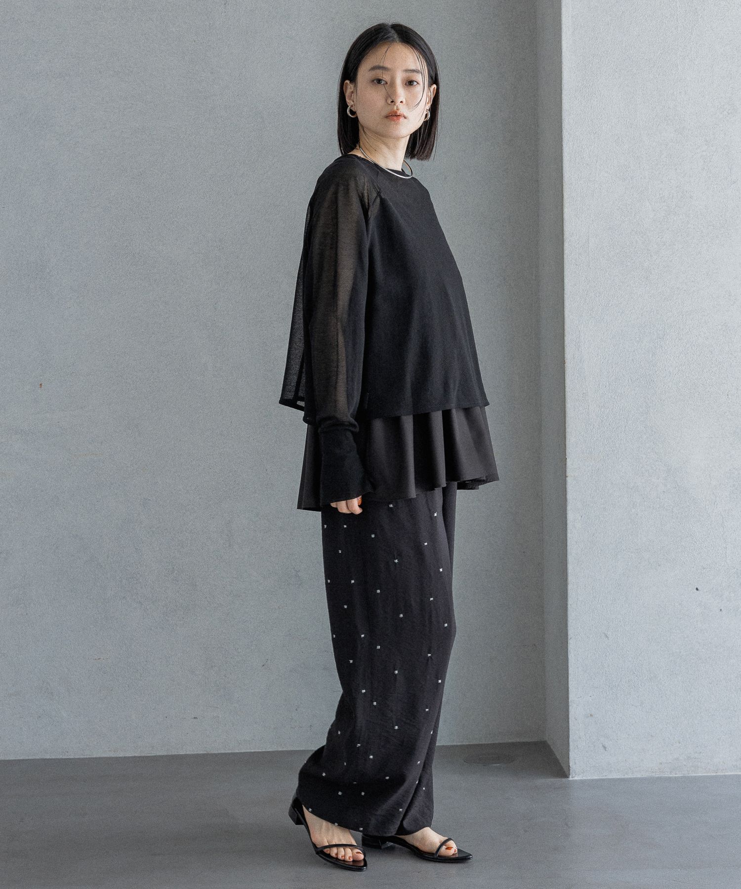 A part by 「ドットシシュウストレートパンツ」|その他|