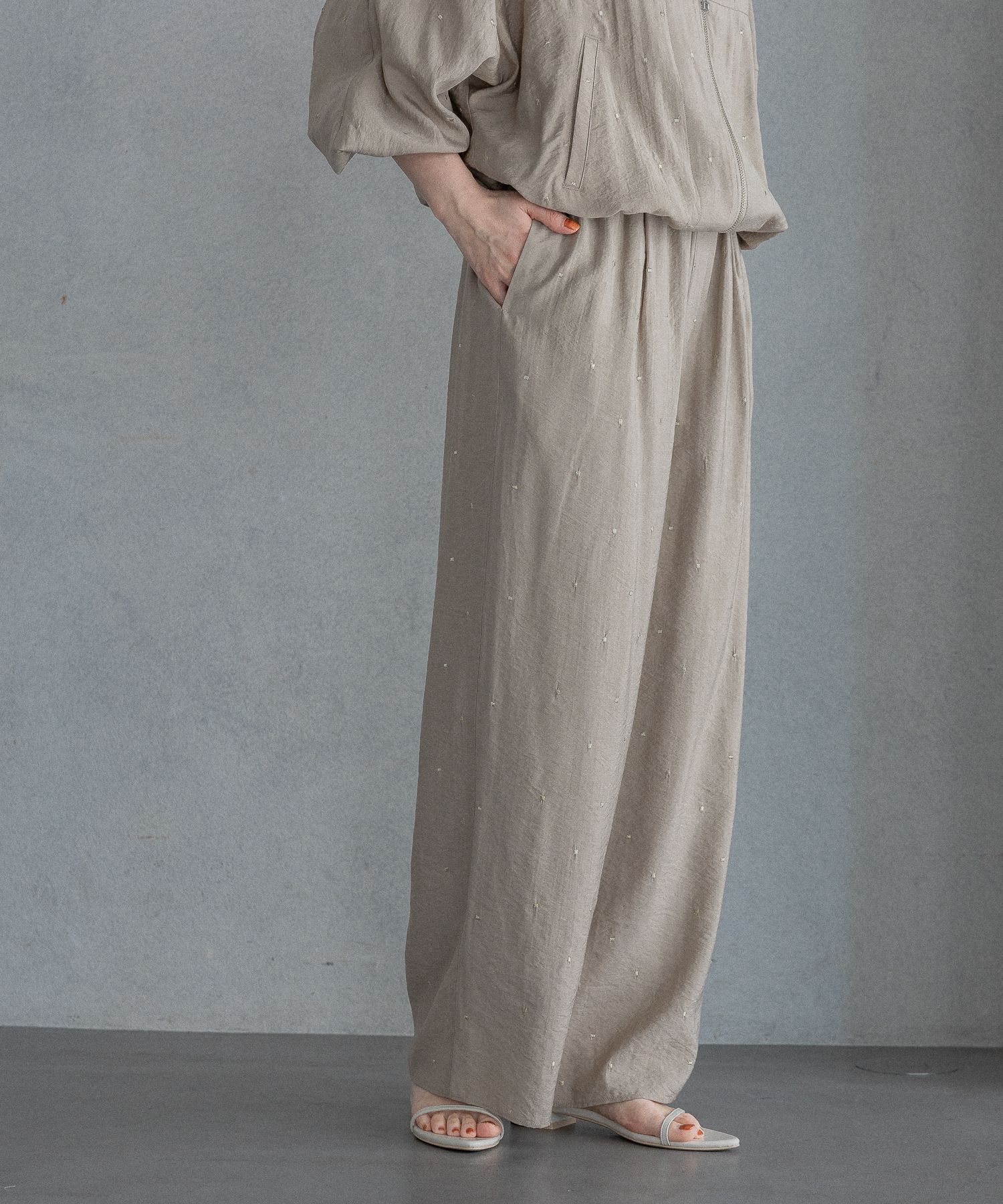 A part by 「ドットシシュウストレートパンツ」|その他|