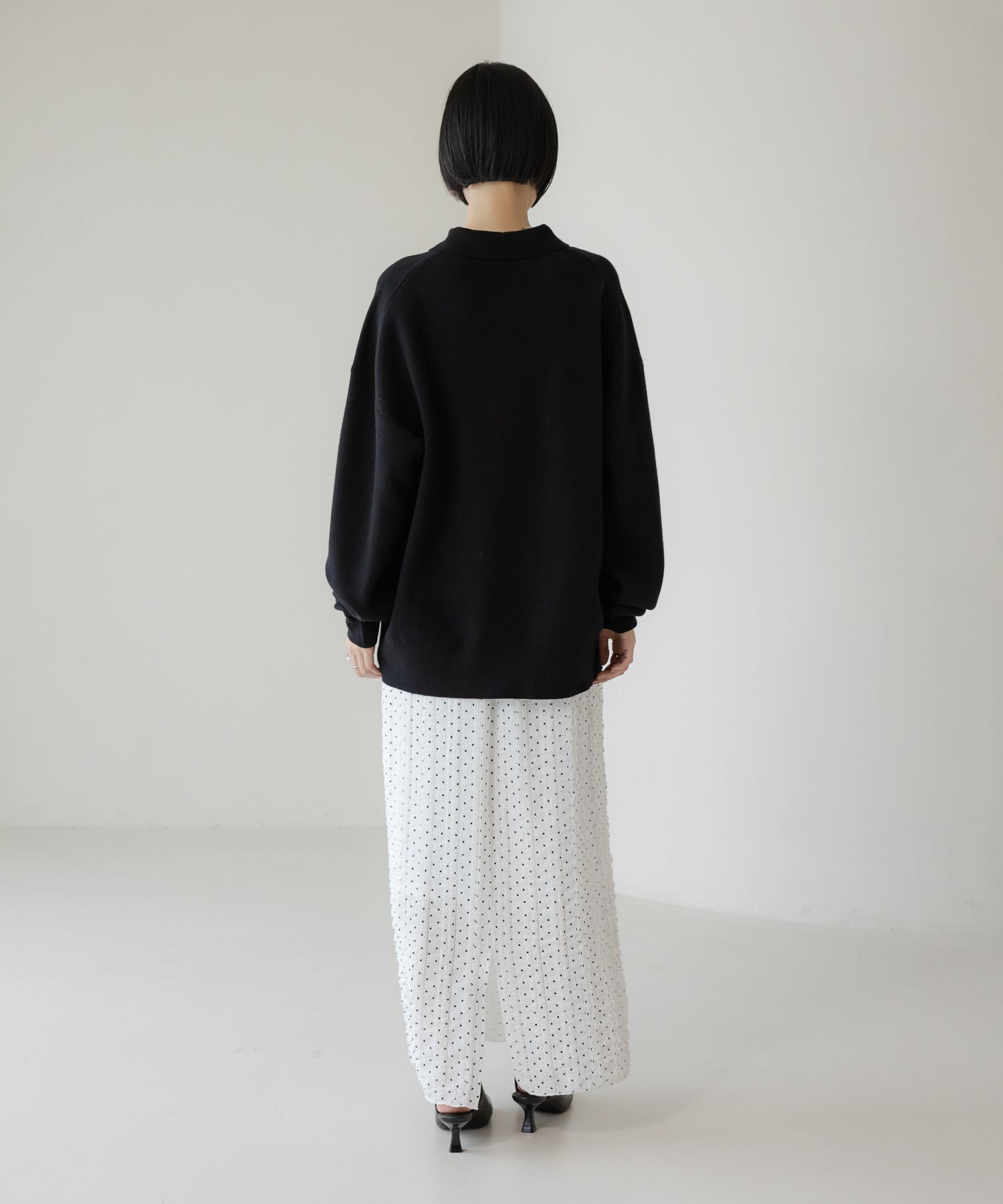 LOWRYS FARM「チビフリルカットタイトスカート」|スカート|