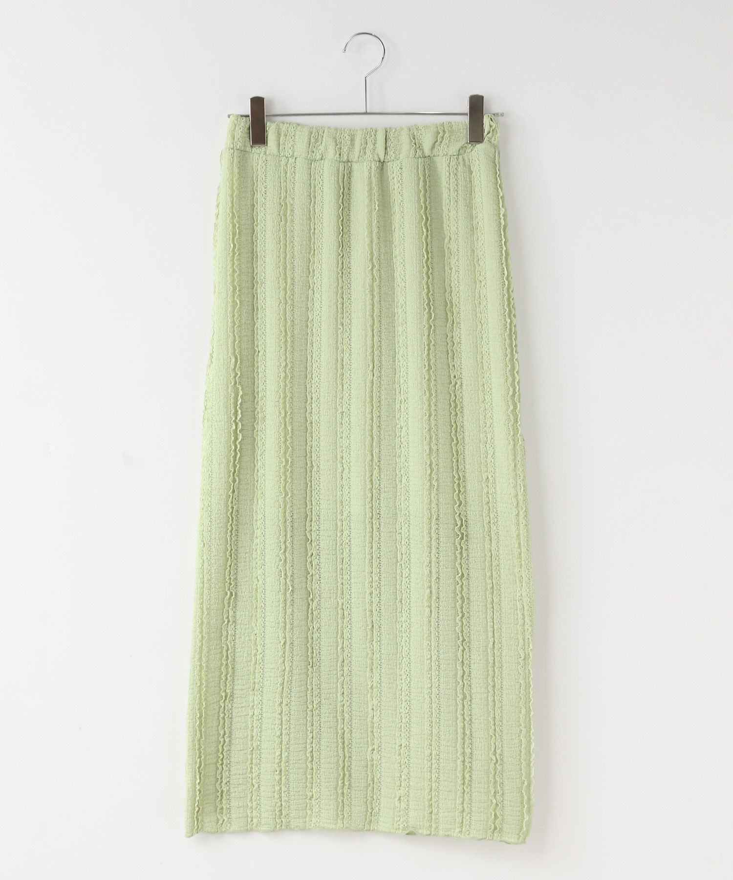 LOWRYS FARM「チビフリルカットタイトスカート」|スカート|