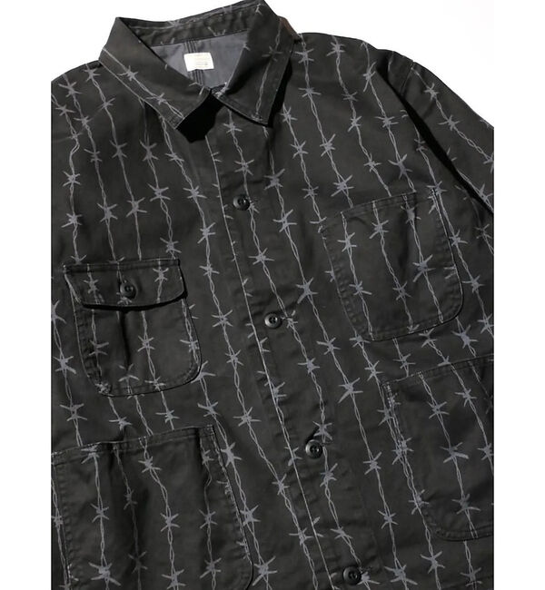 ABAHOUSE「【PENNY&lsquo;S】PRINTED ENGINEER SHORT JACKET/ミ」|ミリタリー・モッズコート|