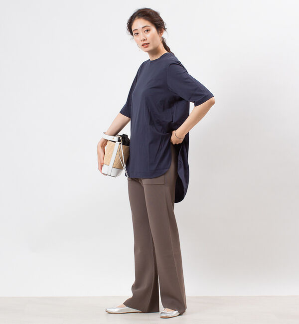 Rouge vif「ラウンドヘムカットソー」|Tシャツ・カットソー|