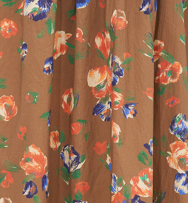 Rouge vif「ドローイングフラワースカート」|スカート|