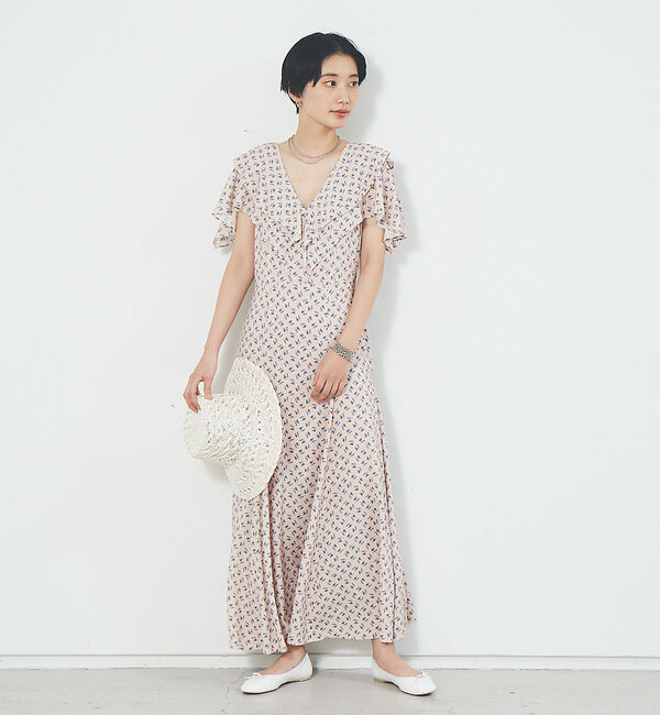 Rouge vif「フワラープリントワンピース」|ワンピース|