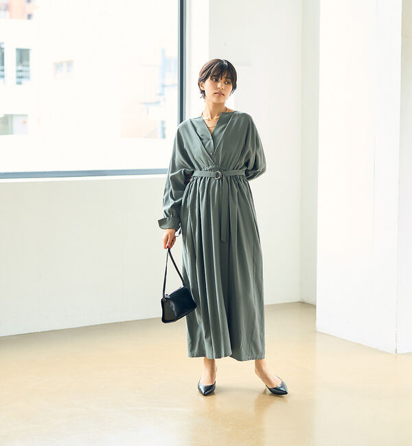 Rouge vif「MANTECOウエストマークワンピース」|ワンピース|