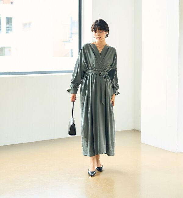 Rouge vif「MANTECOウエストマークワンピース」|ワンピース|