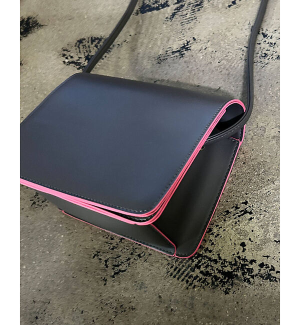 Rouge vif「【cheek/チーク】ライン ミニショルダーバッグ / メタリック」|ショルダー・メッセンジャー|