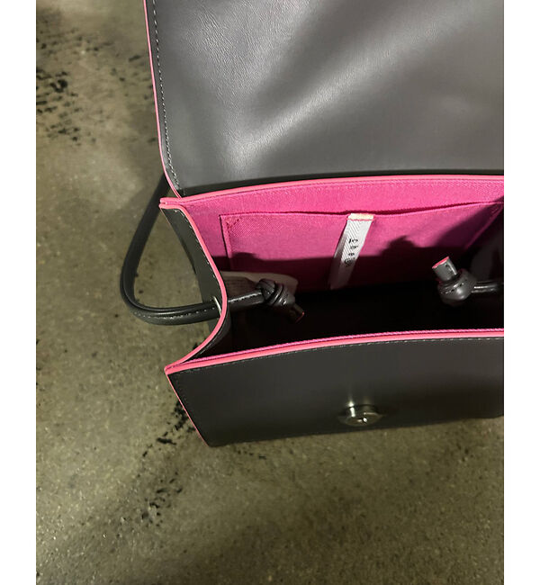 Rouge vif「【cheek/チーク】ライン ミニショルダーバッグ / メタリック」|ショルダー・メッセンジャー|