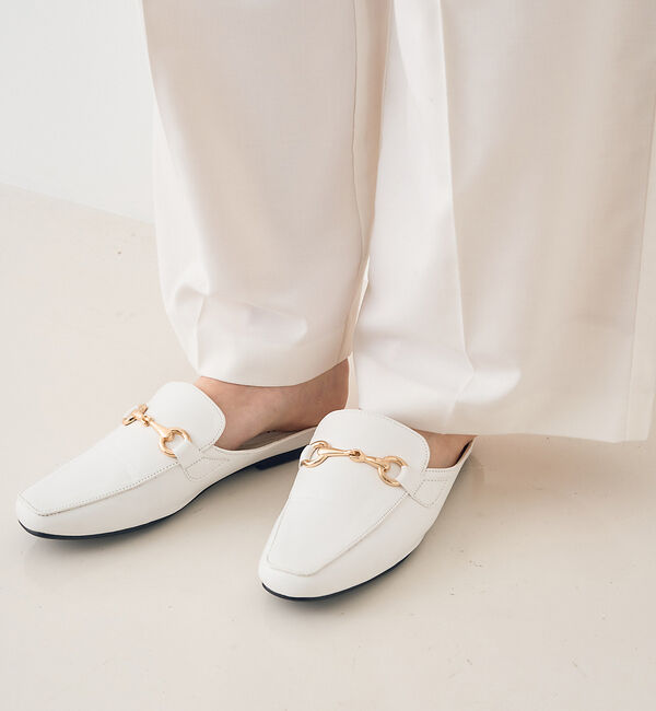 Rouge vif「【一部店舗限定】ビット付きスリッポンローファー」|ローファー|