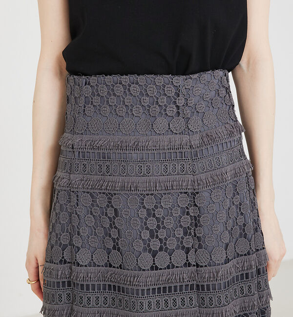 SELFIST「ケミカルレースマーメイドスカート」|スカート|