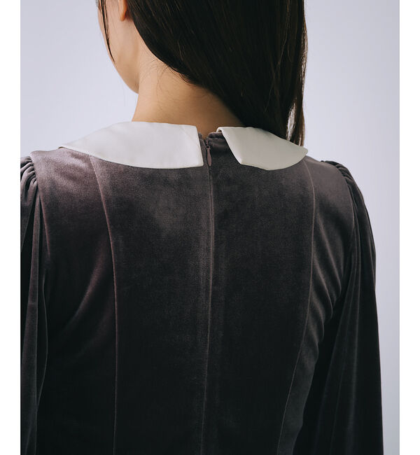 SELFIST「2wayベロアマーメイドワンピース」|ワンピース|