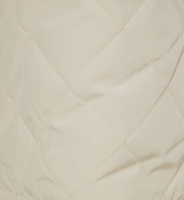 abahouse mavie「キルトリバーシブルコート」|ノーカラーコート|