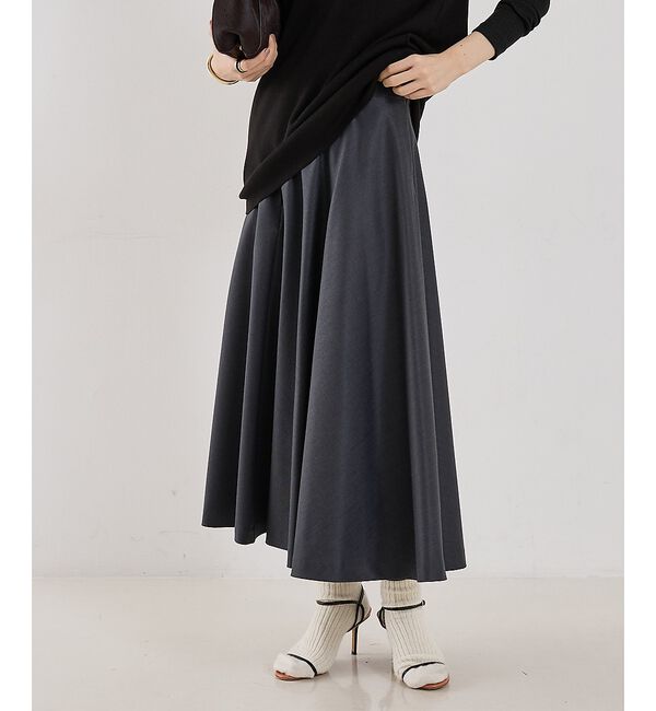 The Store by C' 「【COCUCA】フレアスカート」|スカート|ライトグレー
