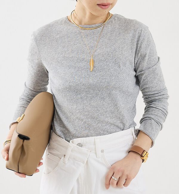 The Store by C' 「【ENTIRE STUDIOS】SHEER L/S／シアーロングスリーブプルオー」|Tシャツ・カットソー|グレー