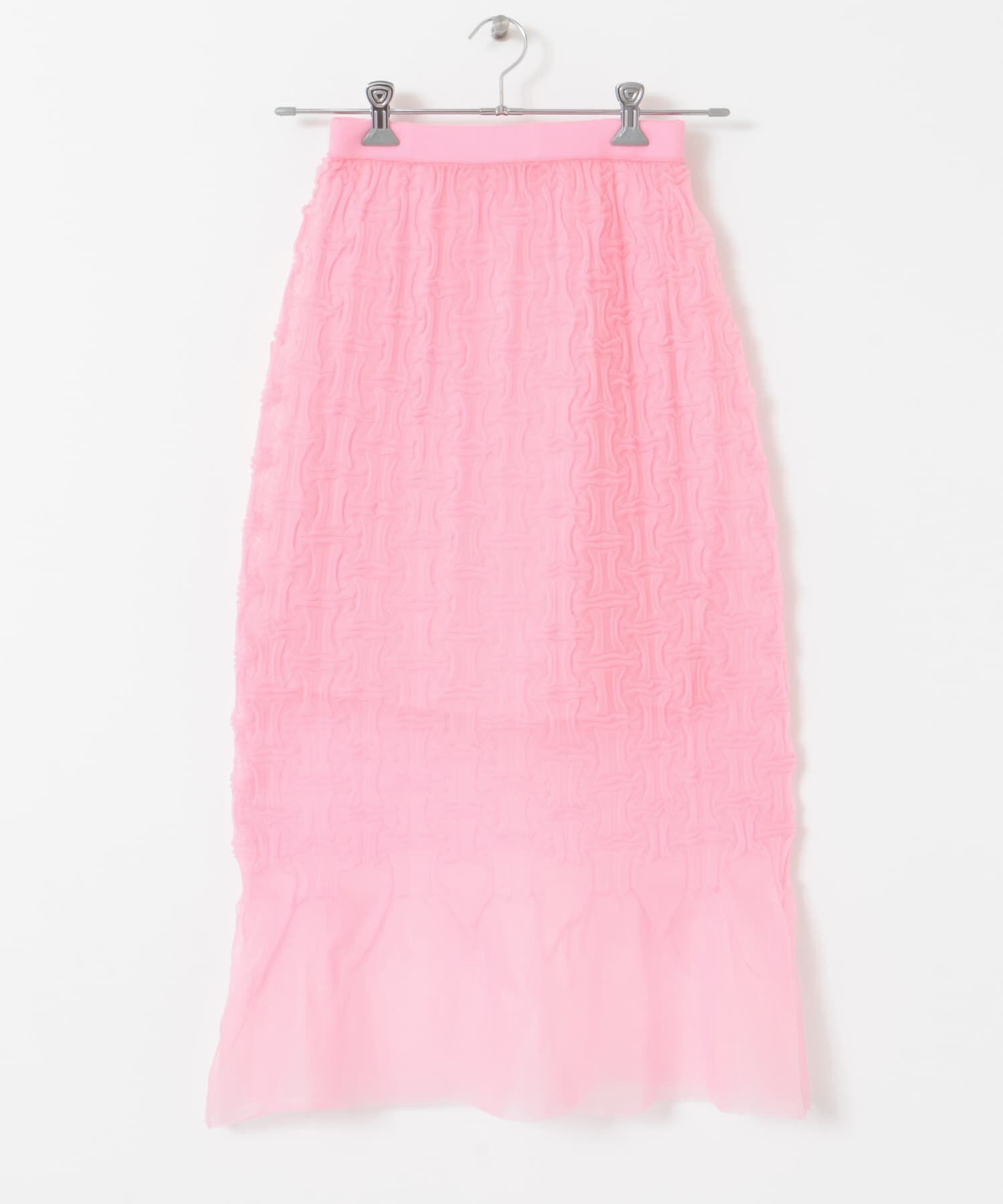 URBAN RESEARCH DOORS「OPEN SESAME CLUB　sheerlattice skirt」|スカート|